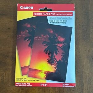 Photo Paper Pro 4” x 6”